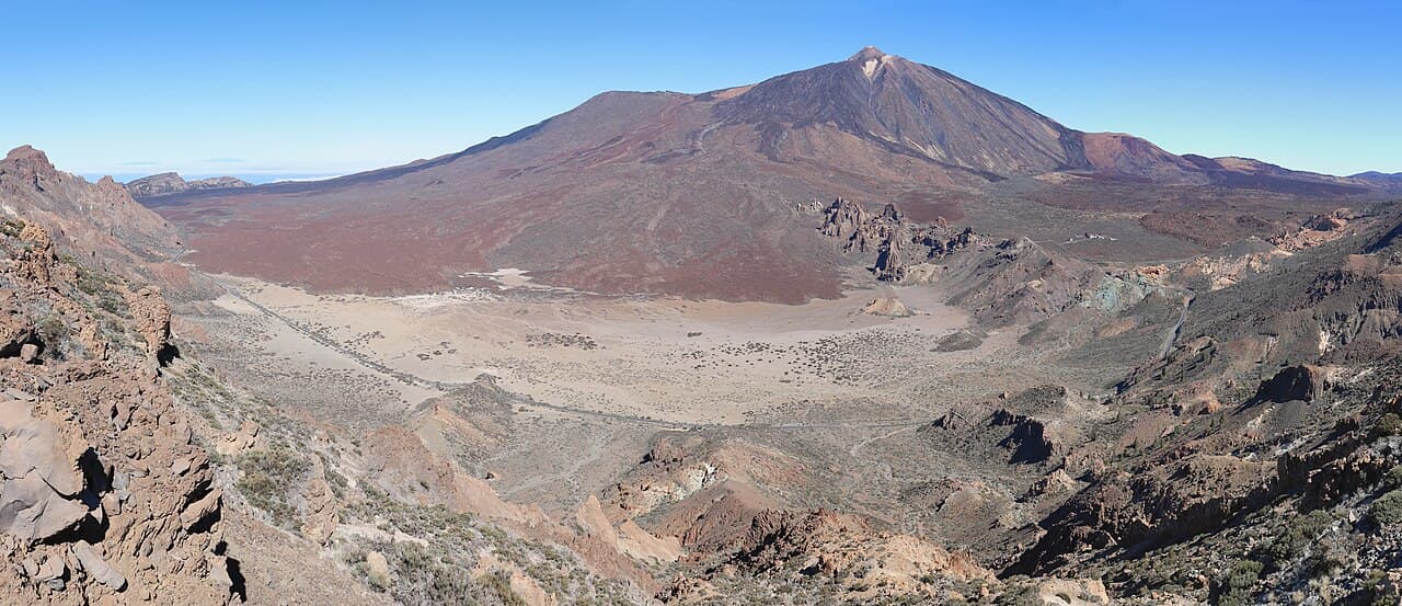 Paisaje del Teide en Tenerife